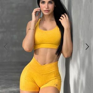 Bombshell sportswear tiny waist shorts